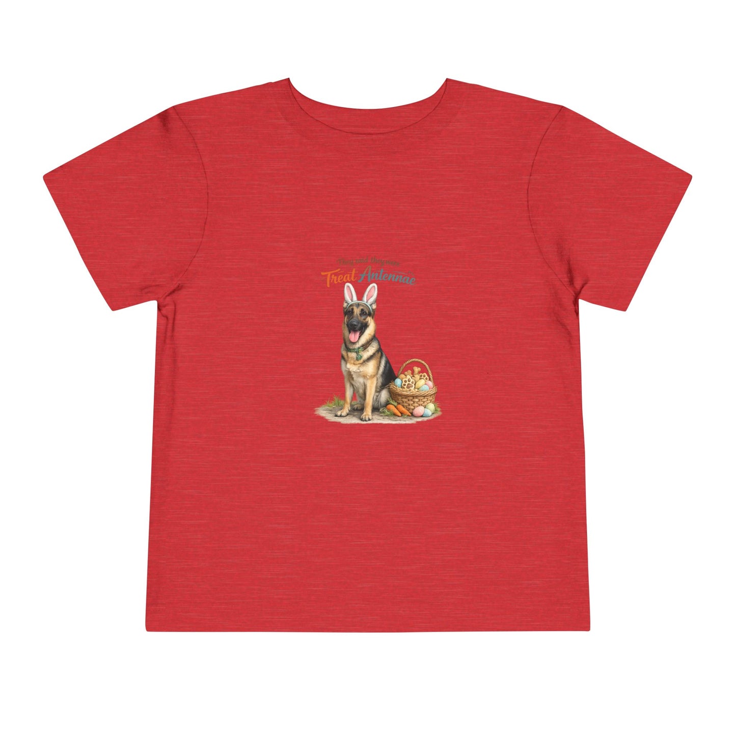 German Shepherd Treat Antennae™ -- Toddler Dog Lover Tee