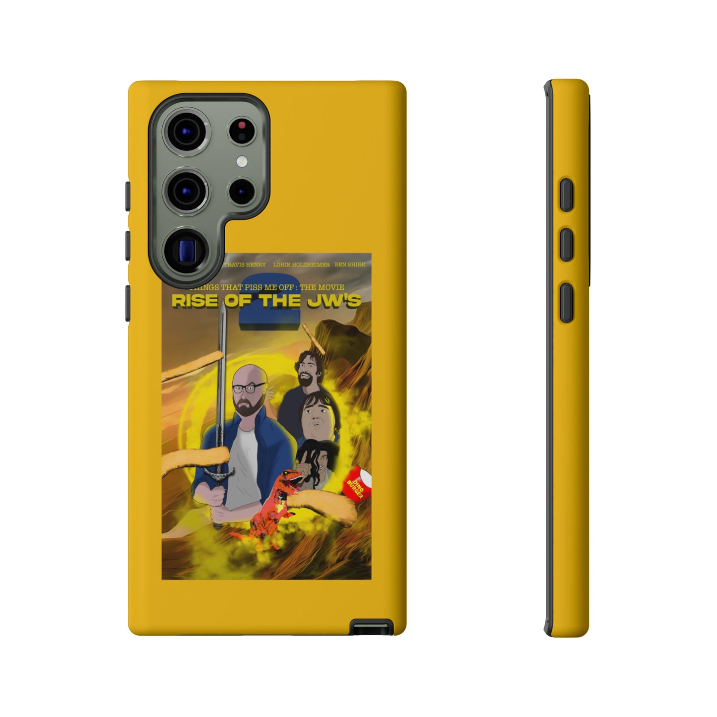 Rise Of The JW's Tough Phone  Case yellow)