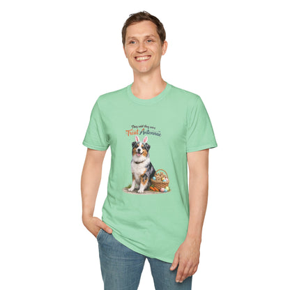 Australian Shepherd Treat Antenna™ – Easter Dog Lover Tee