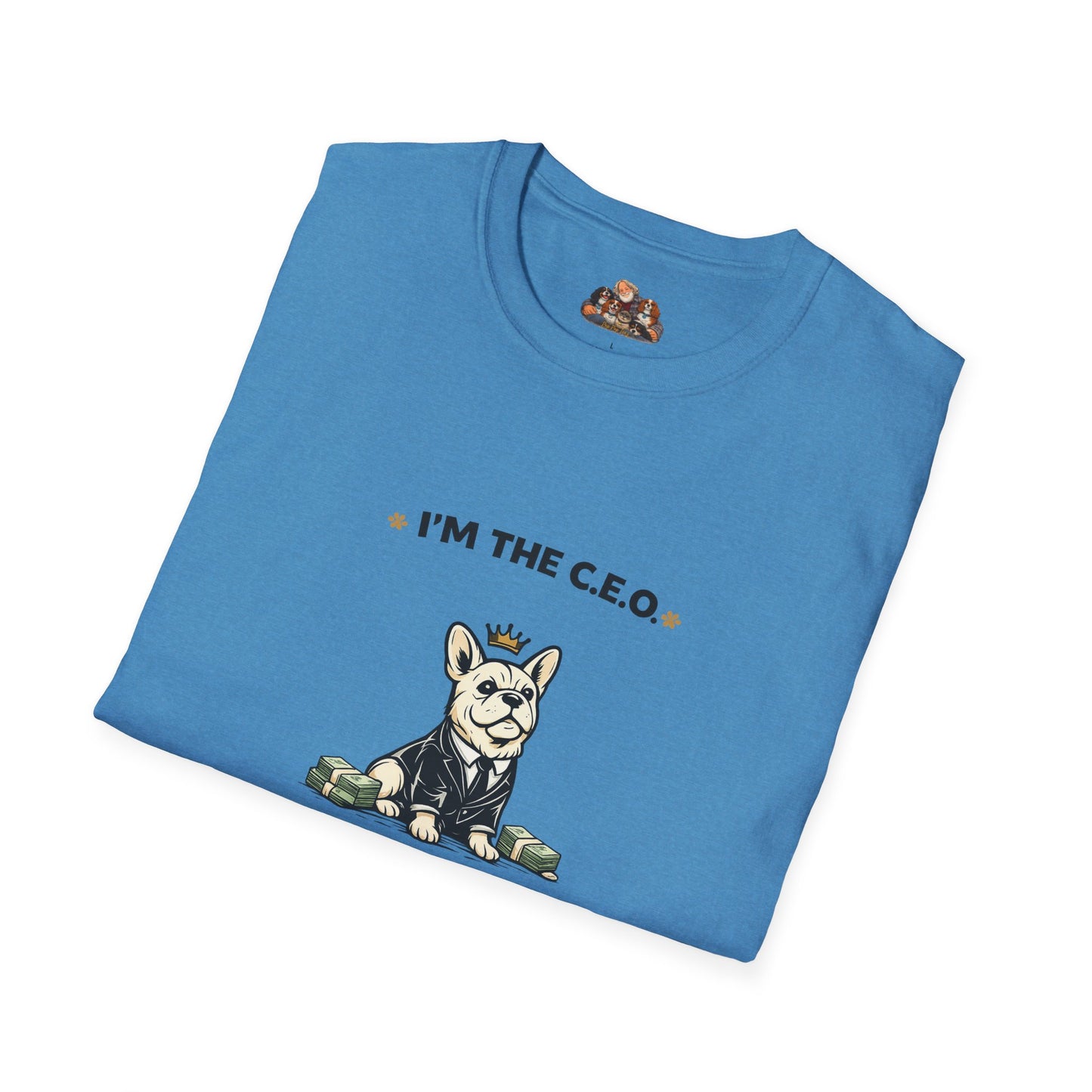I'm The C.E.O. —  Soft-Color Minimalist Family Collection For Adult Dog Lovers