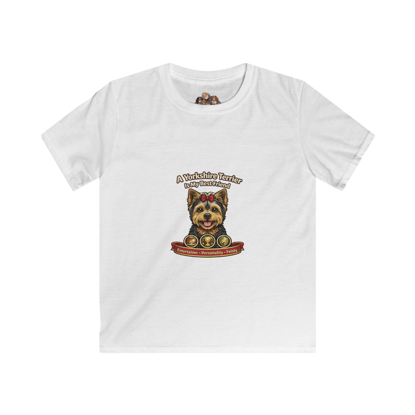 A Yorkie is my Best Friend -- Pet Lover T-Shirt