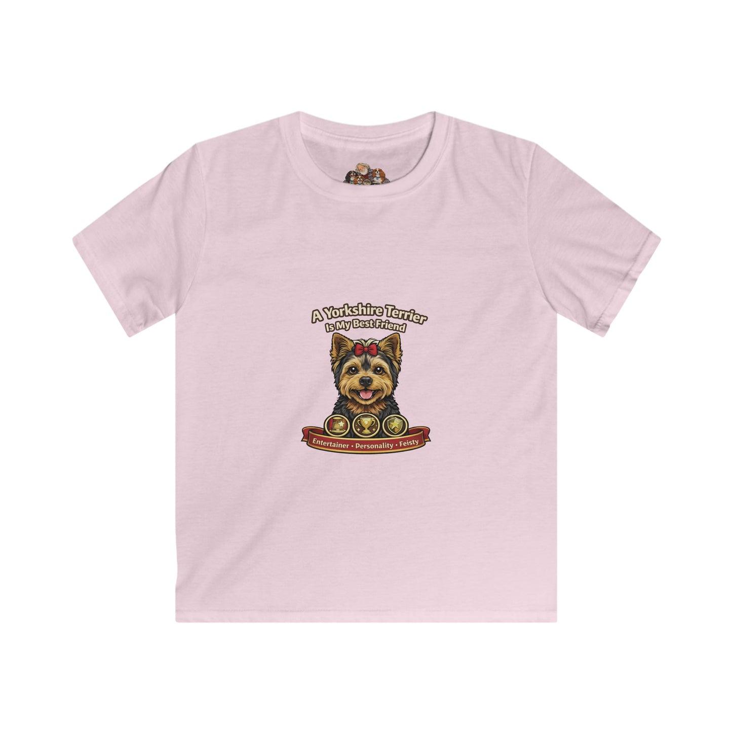 A Yorkie is my Best Friend -- Pet Lover T-Shirt