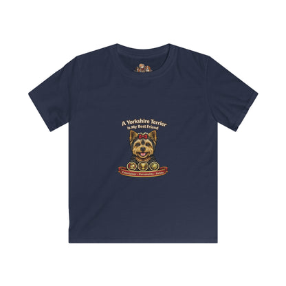 A Yorkie is my Best Friend -- Pet Lover T-Shirt