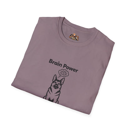 Brain Power —  Black And White Minimalist Family Collection For Adult Dog Lovers