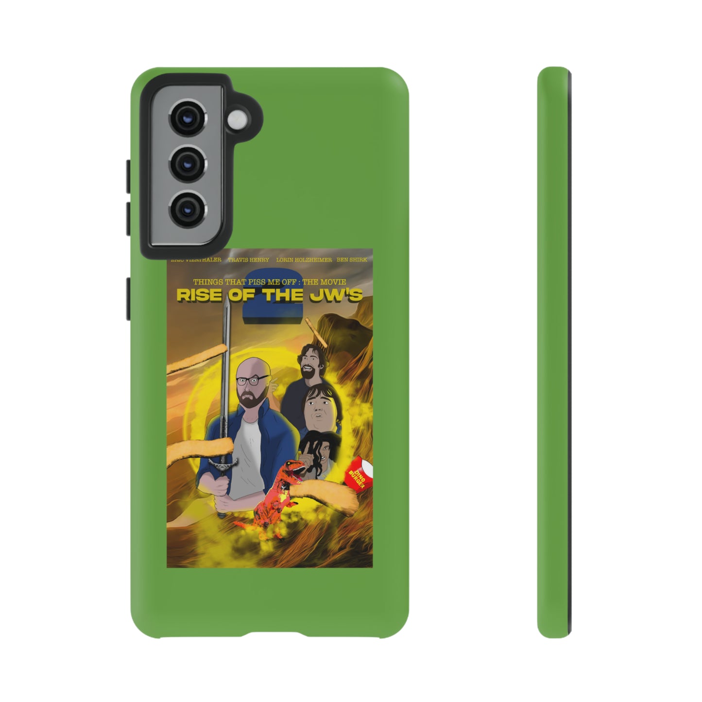 Rise Of The JW's Tough Phone Case (green)