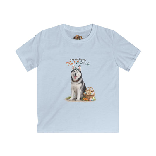 Husky Treat Antennae™ — Youth Dog Lover Tee
