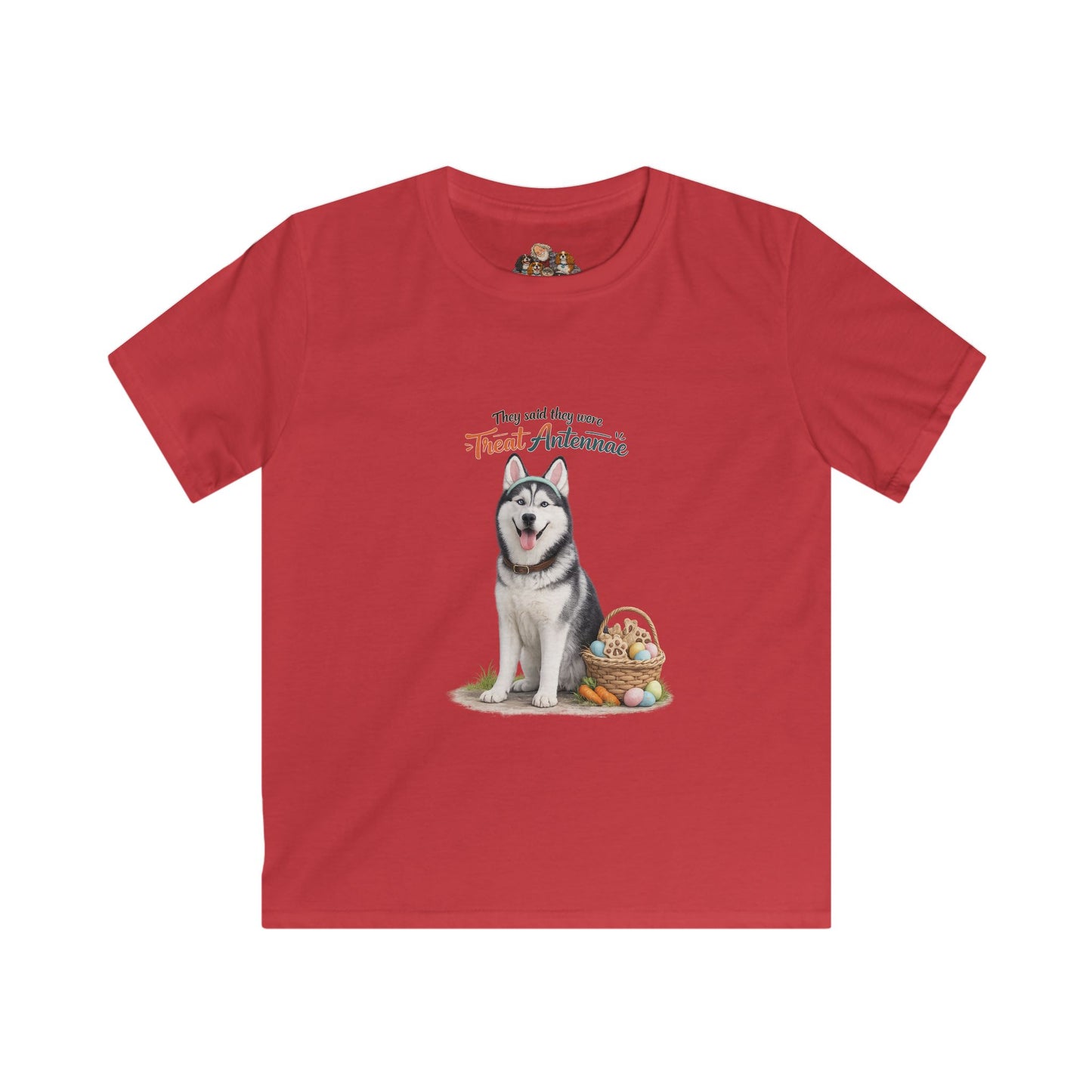 Husky Treat Antennae™ — Youth Dog Lover Tee