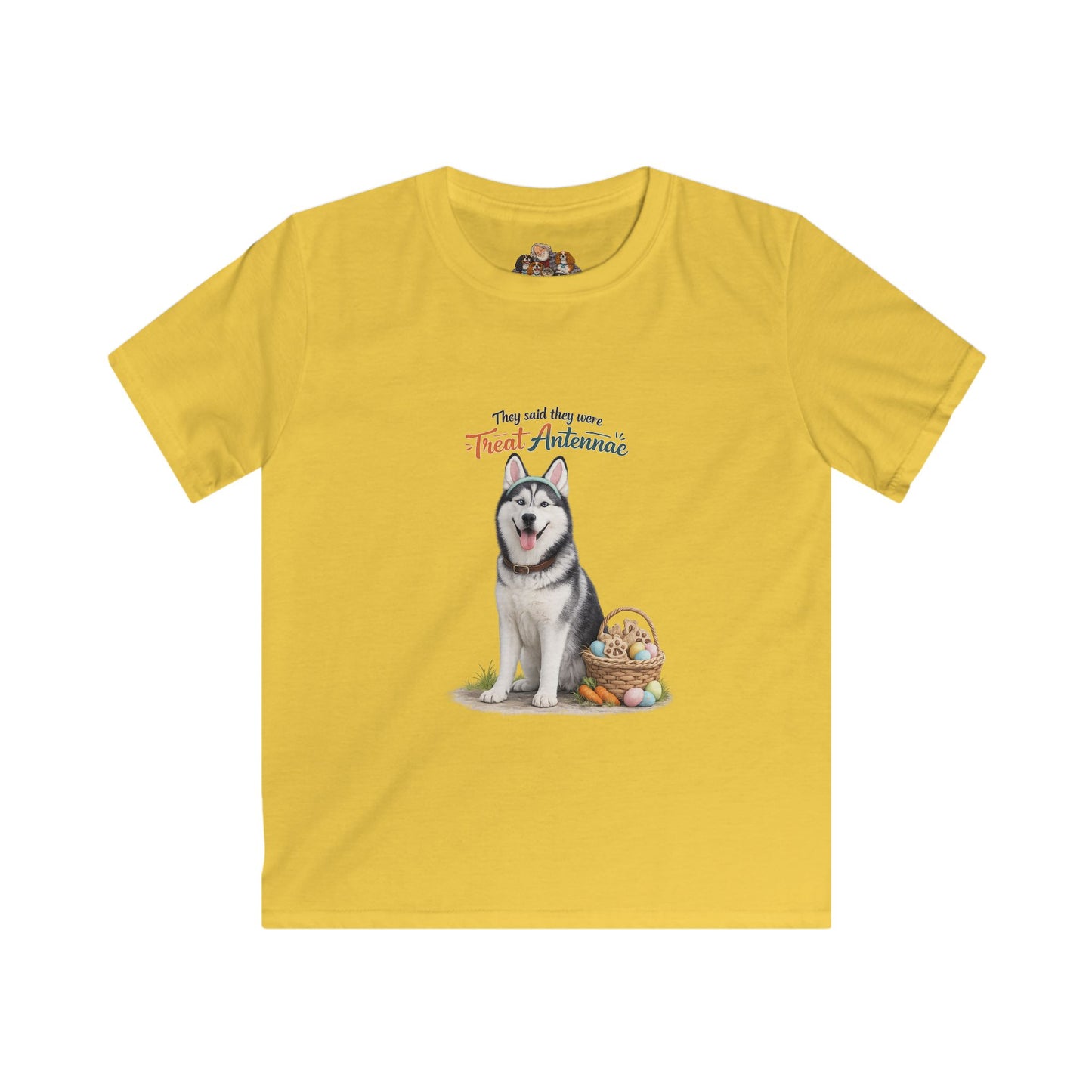 Husky Treat Antennae™ — Youth Dog Lover Tee