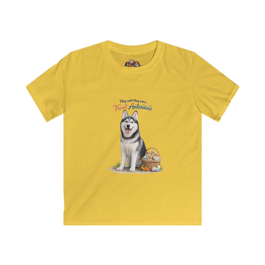 Husky Treat Antennae™ — Youth Dog Lover Tee