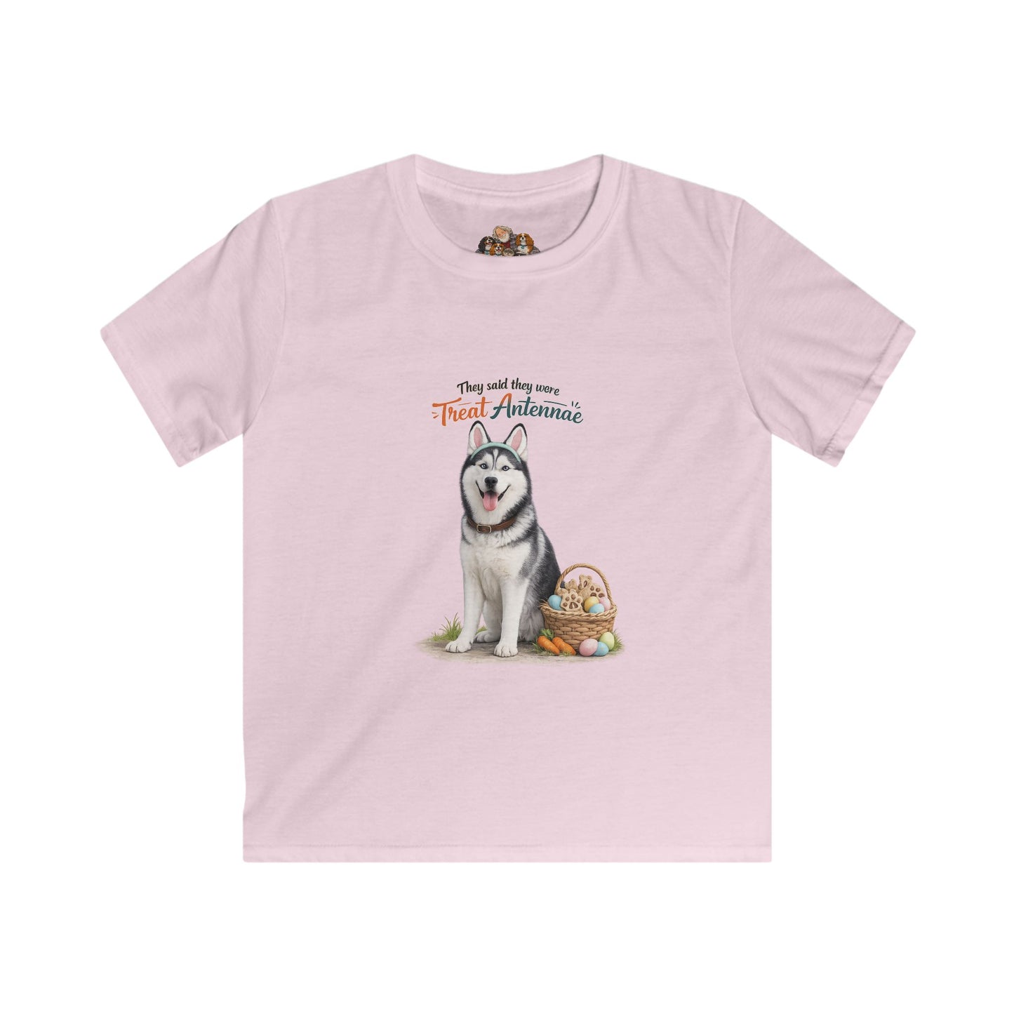 Husky Treat Antennae™ — Youth Dog Lover Tee
