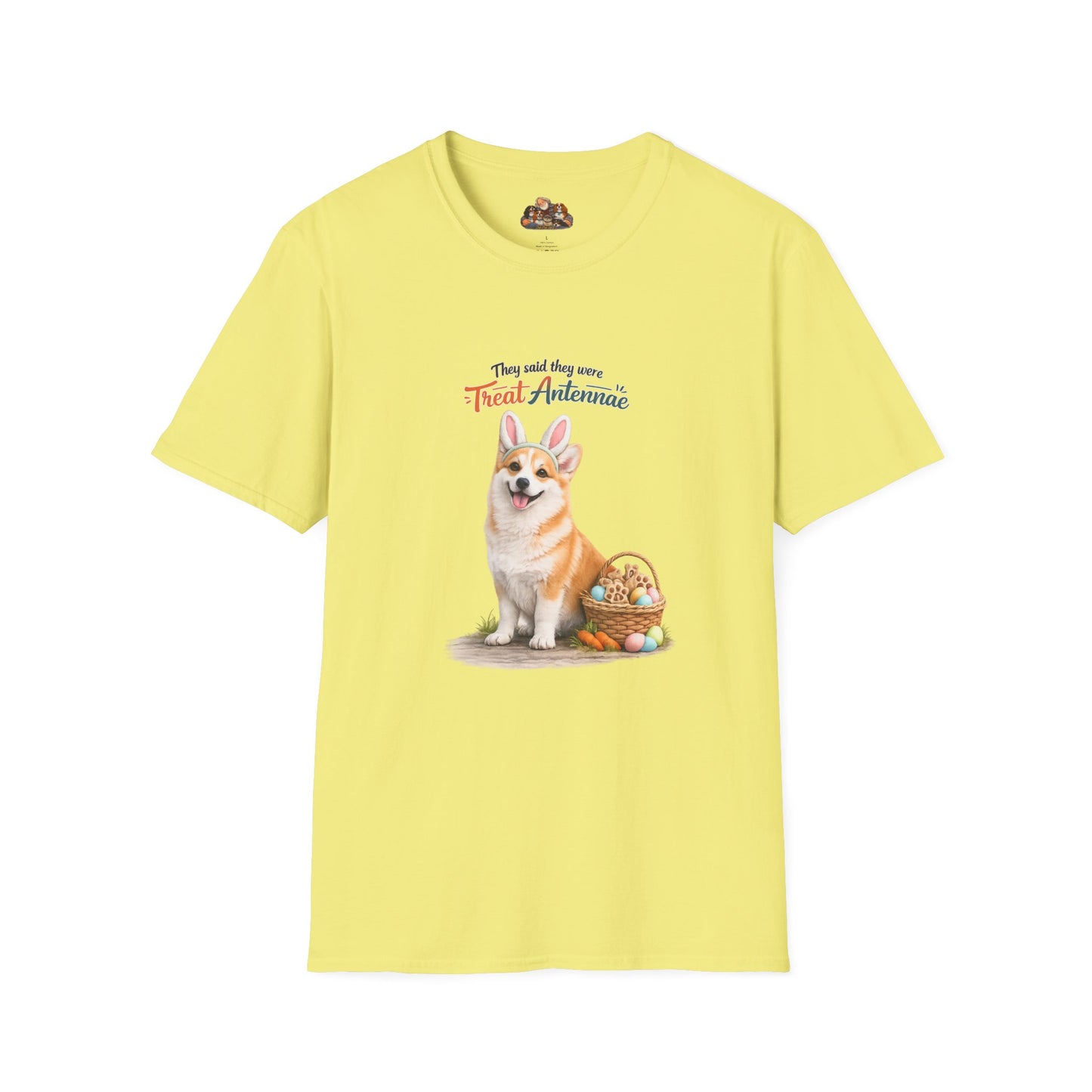 Corgi Treat Antenna™ – Easter Dog Lover Tee