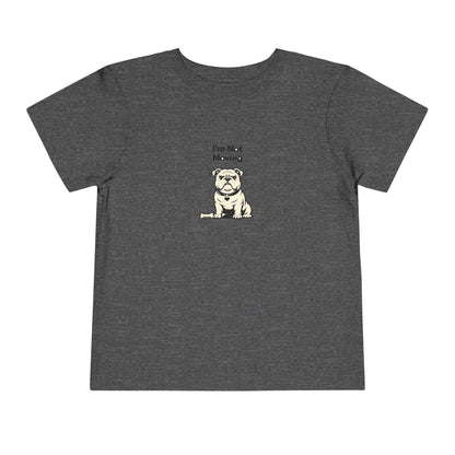 I'm Not Moving  -- Toddler Dog Lover Tee