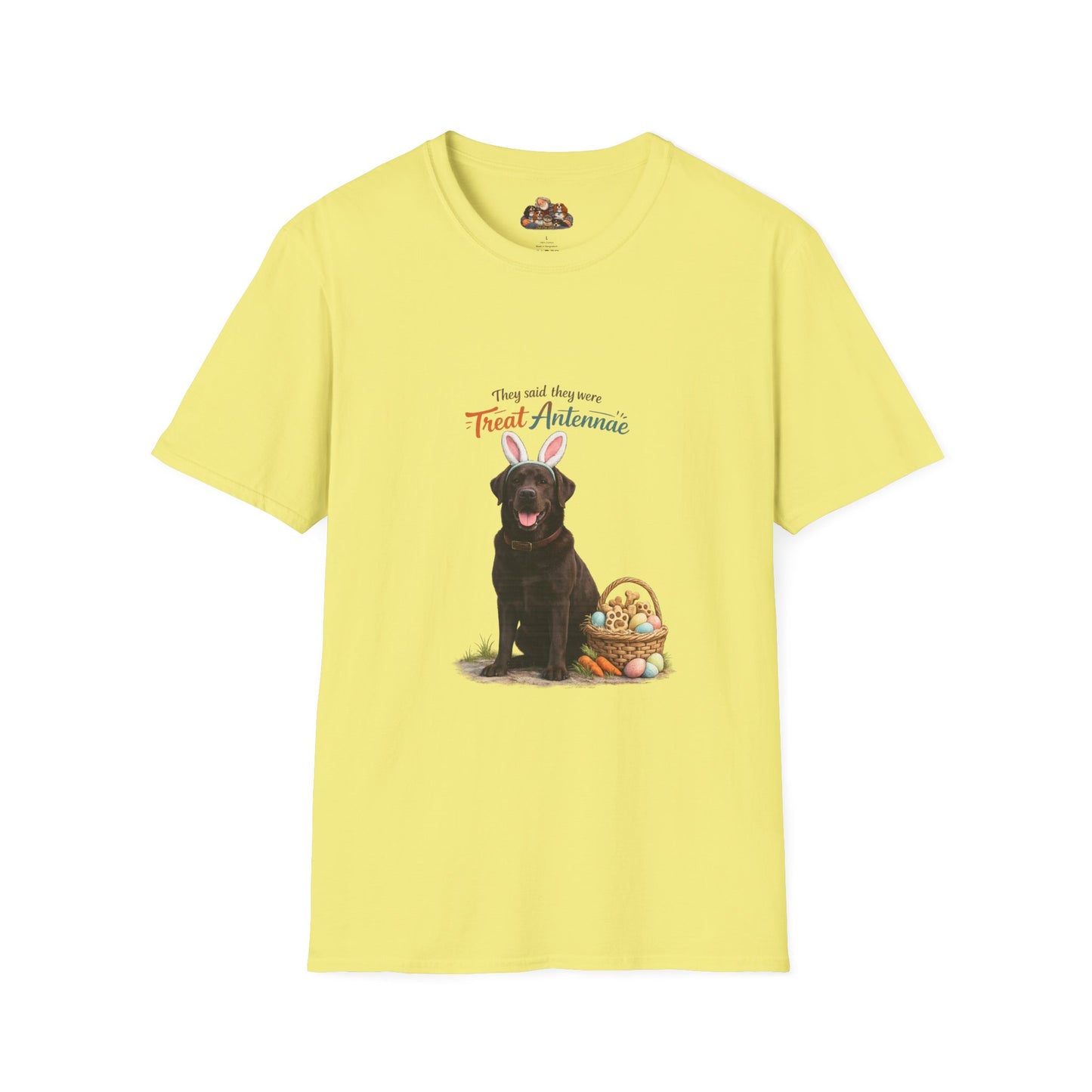 Chocolate Lab Treat Antenna™ – Easter Dog Lover Tee