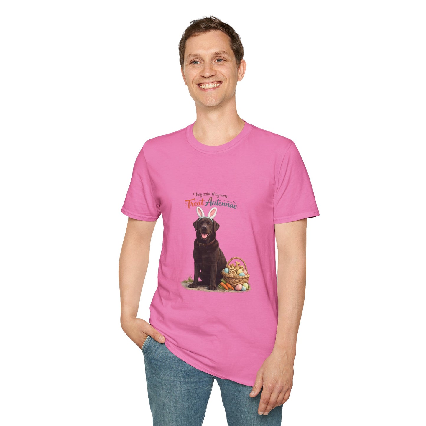 Chocolate Lab Treat Antenna™ – Easter Dog Lover Tee