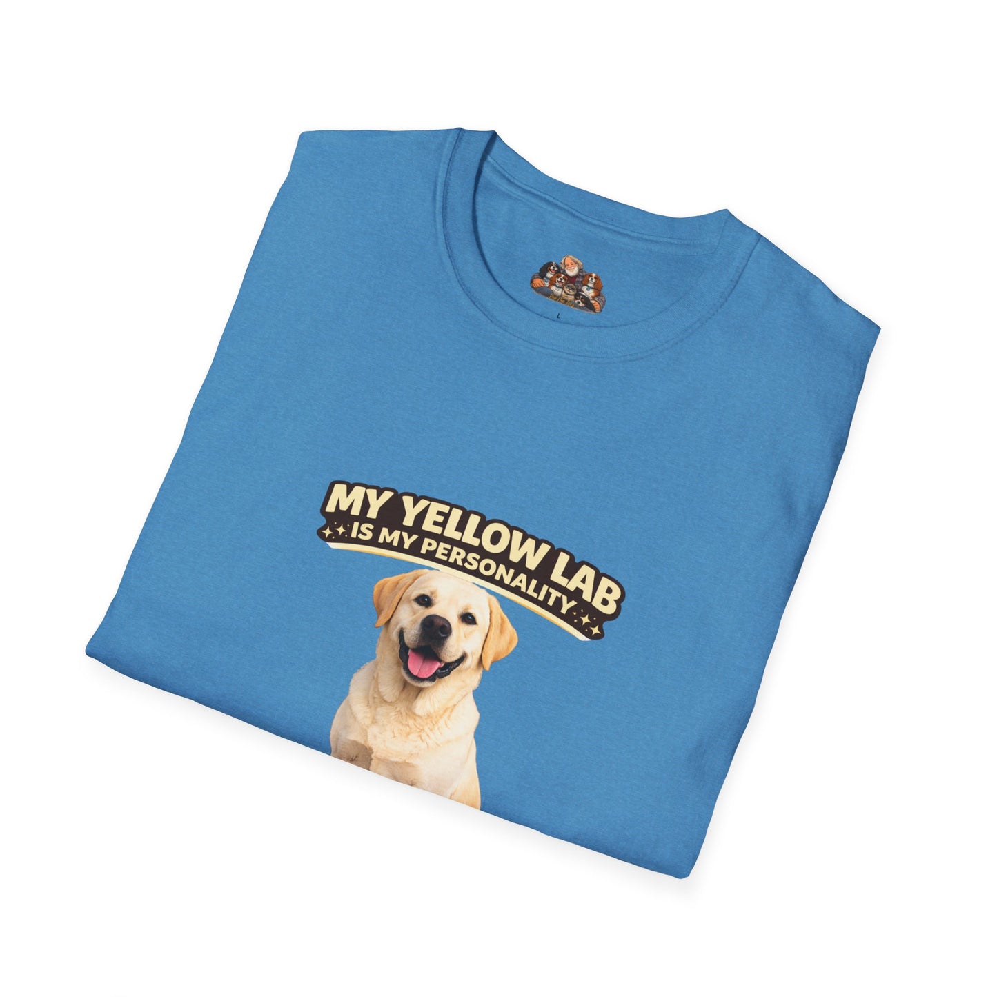My Yellow Lab Is My Personality – Loyal To The Core – Personalized Dog Breed Shirt