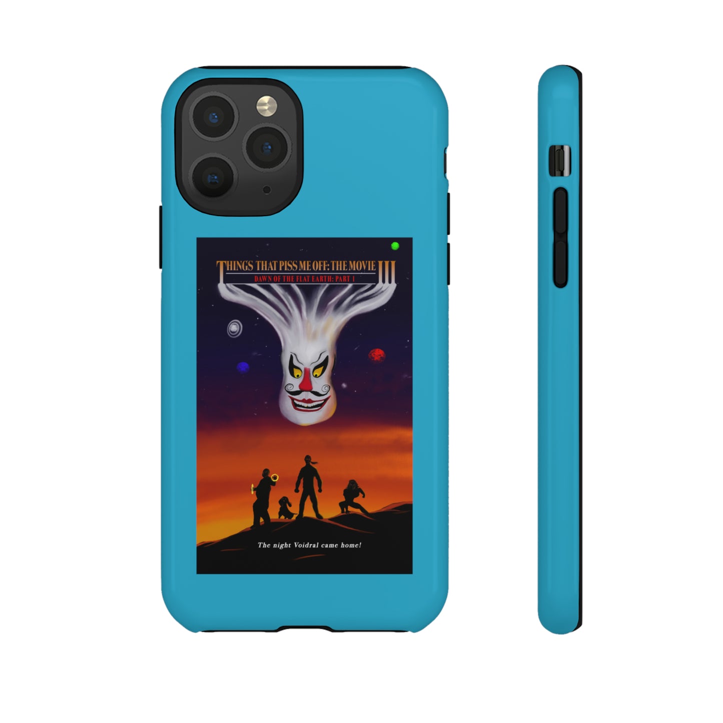 Dawn Of The Flat Earth: Part I Tough Phone Case (turquoise)