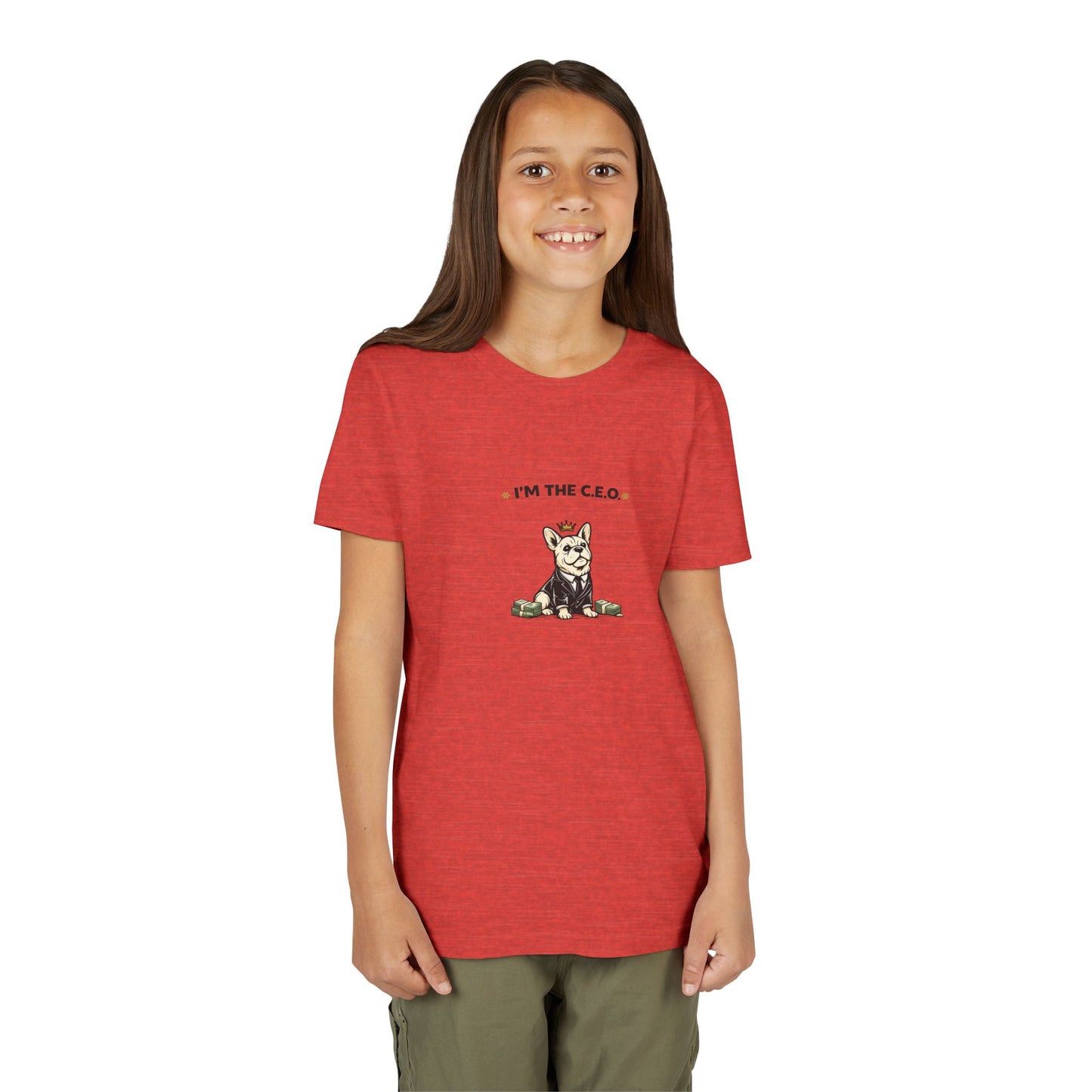 I'm The C.E.O. -- Youth Dog Lover Tee