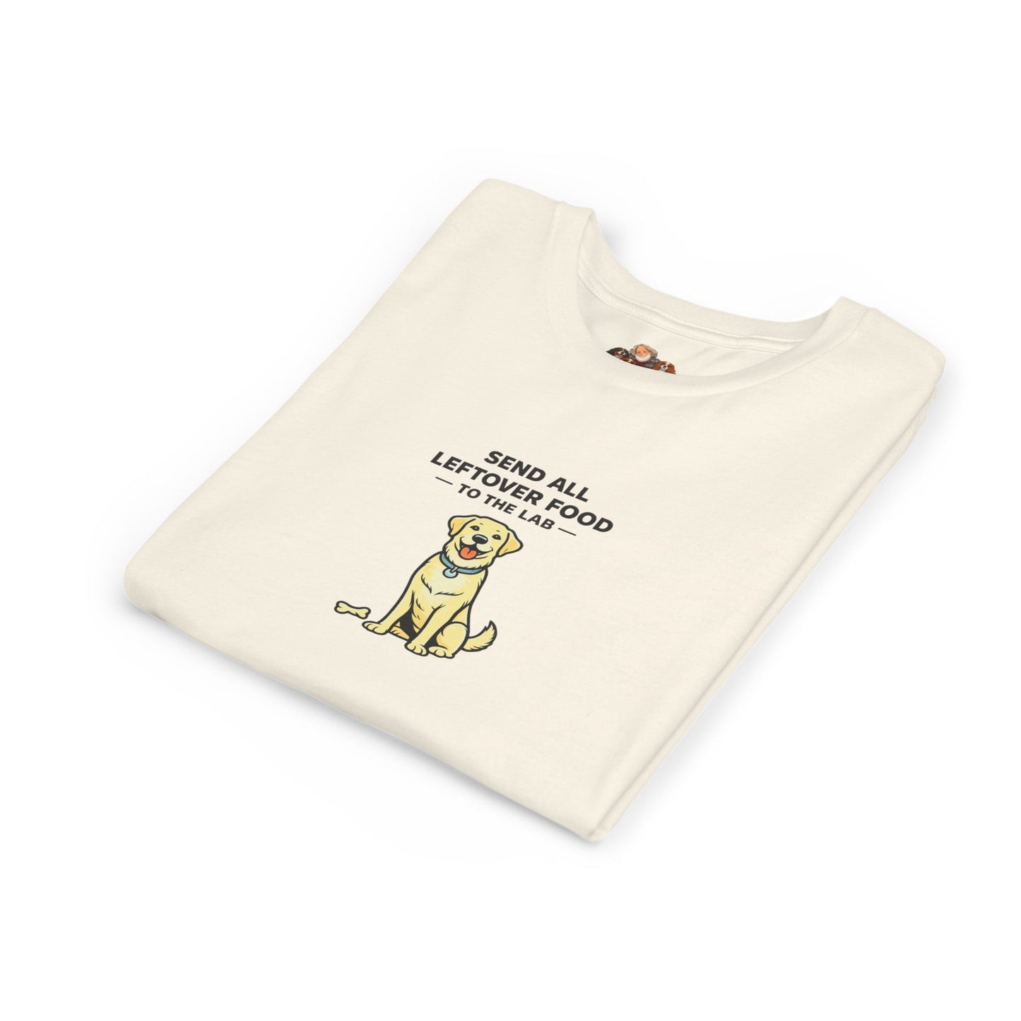 Send All Leftover Food To The Lab -- Youth Dog Lover Tee