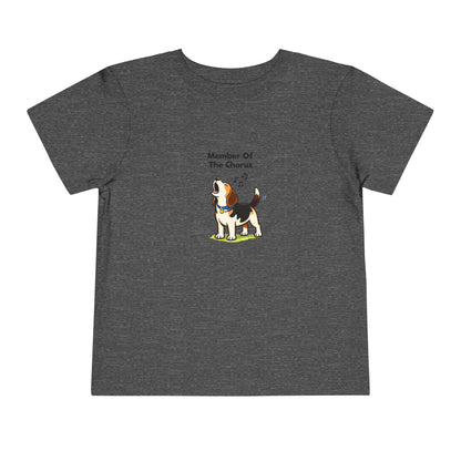 Member Of The Chorus  -- Toddler Dog Lover Tee