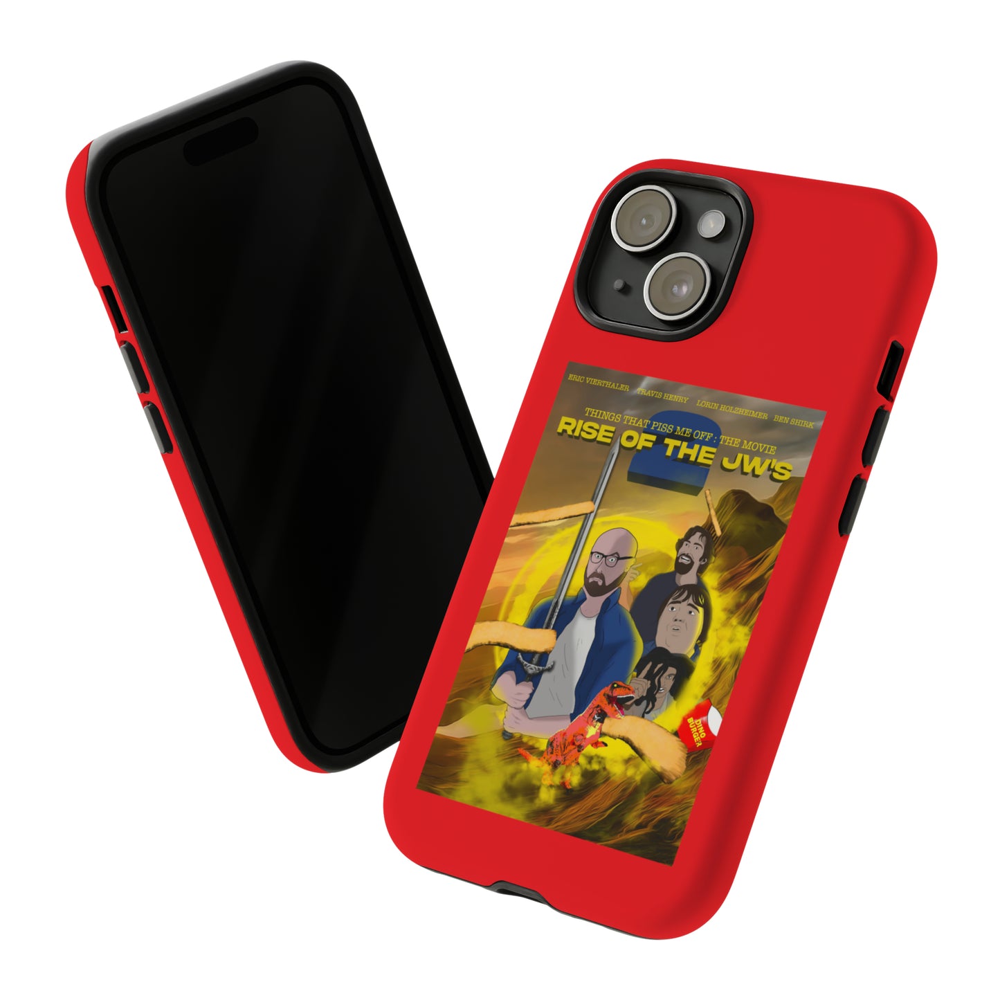 Rise Of The JW's Tough Phone Case (red)