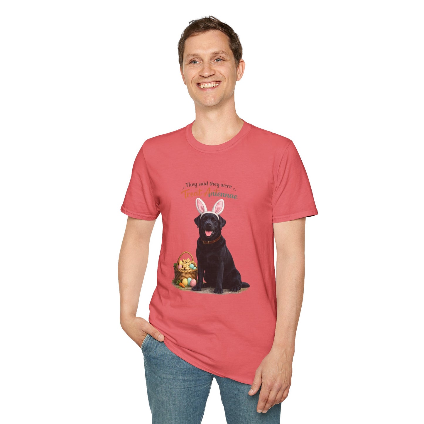 Black Lab Treat Antenna™ – Easter Black Lab Lover T-Shirt