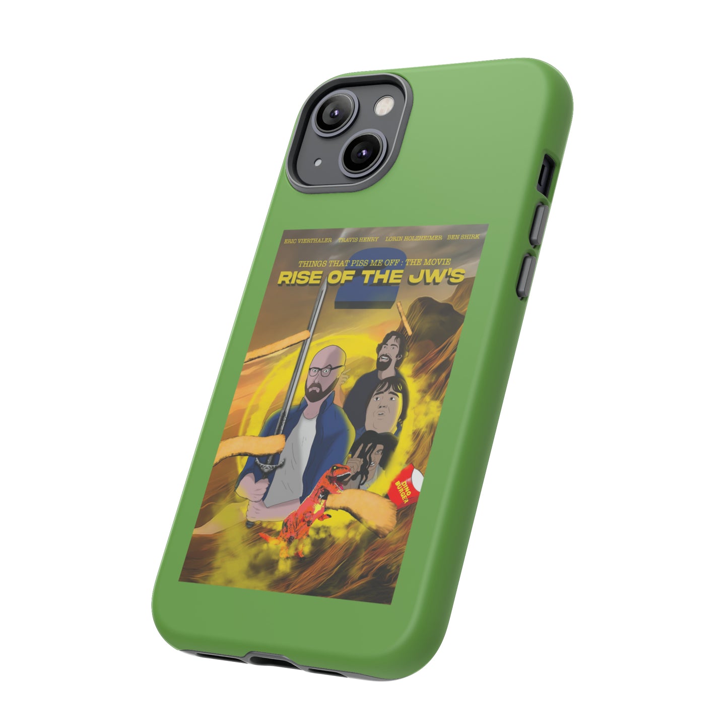 Rise Of The JW's Tough Phone Case (green)