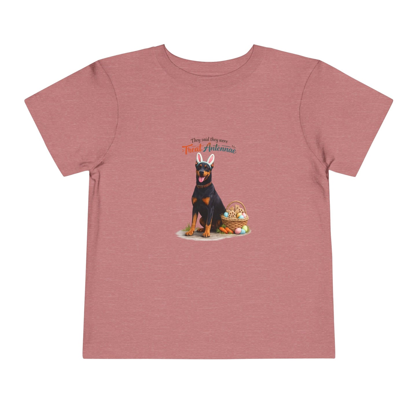 Doberman Treat Antennae™ -- Toddler Dog Lover Tee