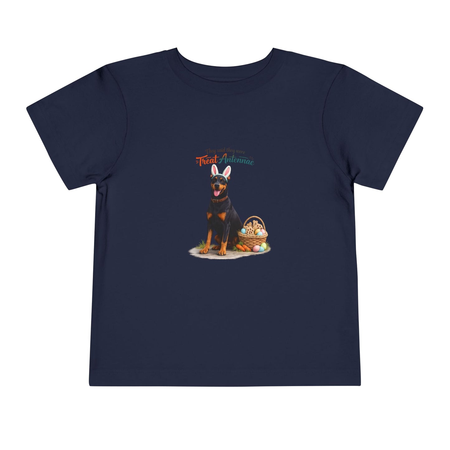 Doberman Treat Antennae™ -- Toddler Dog Lover Tee