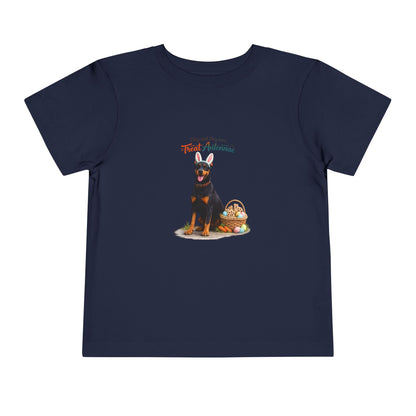 Doberman Treat Antennae™ -- Toddler Dog Lover Tee