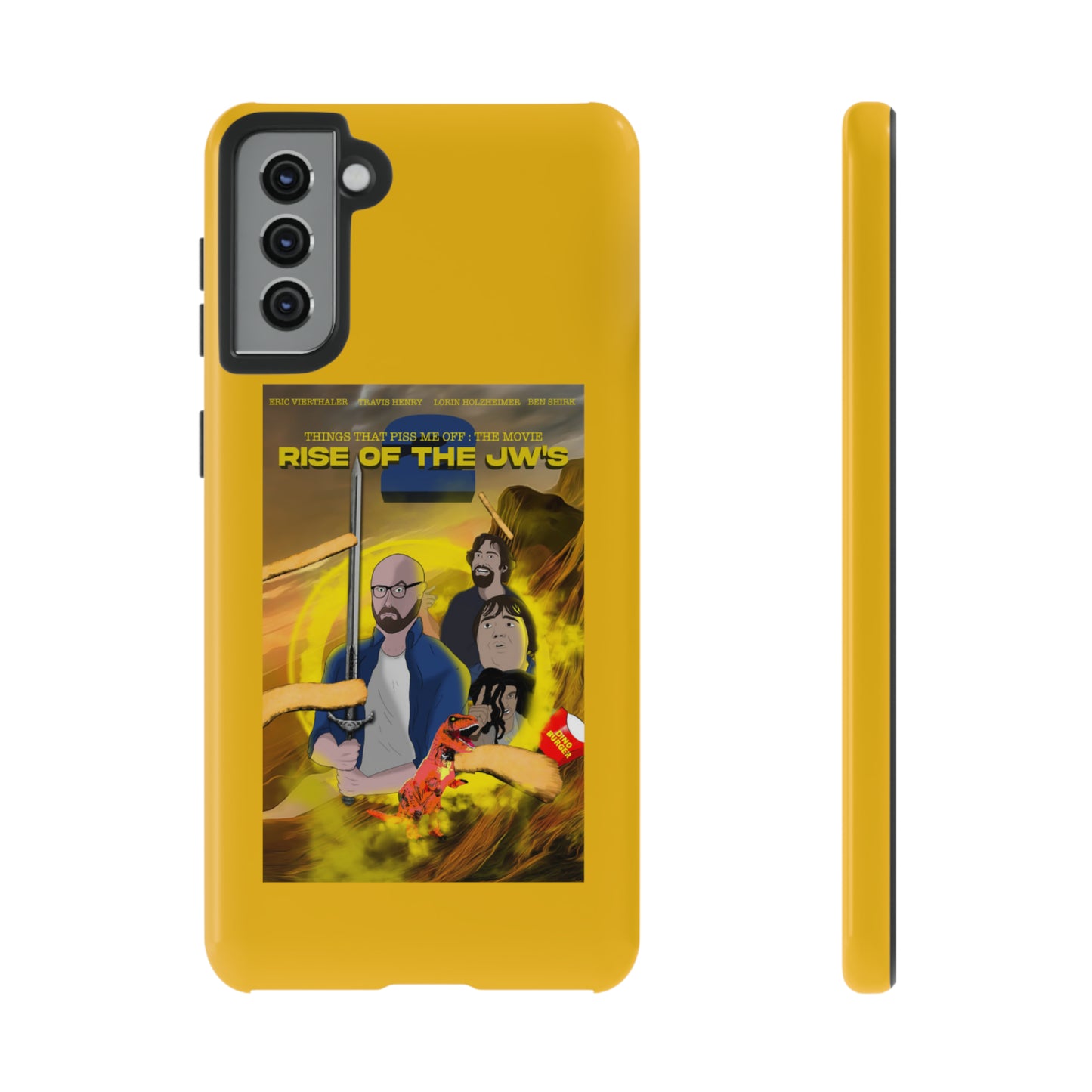 Rise Of The JW's Tough Phone  Case yellow)