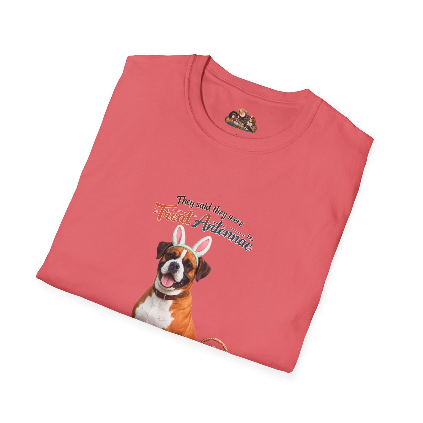 Boxer Treat Antenna™ – Easter Dog Lover Tee