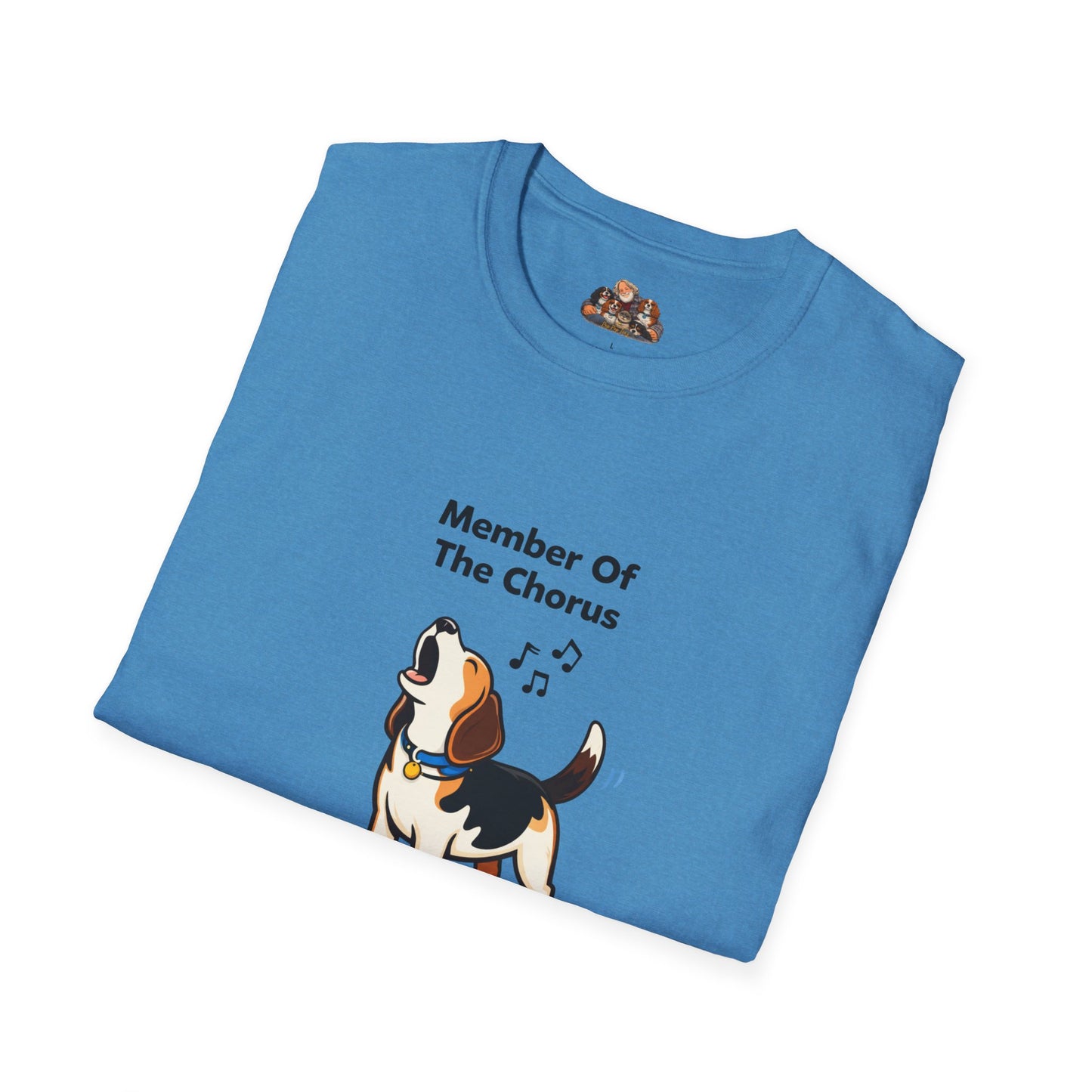 Member Of The Chorus  —  Soft-Color Minimalist Family Collection For Adult Dog Lovers