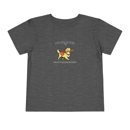 Hi Ho! Hi Ho! It's Off To Grandma's We Go -- Toddler Dog Lover Tee
