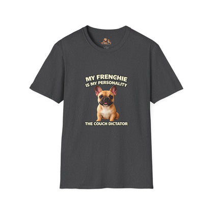 My Frenchie Is My Personality – Royal Energy – Personalized Dog Breed Tee