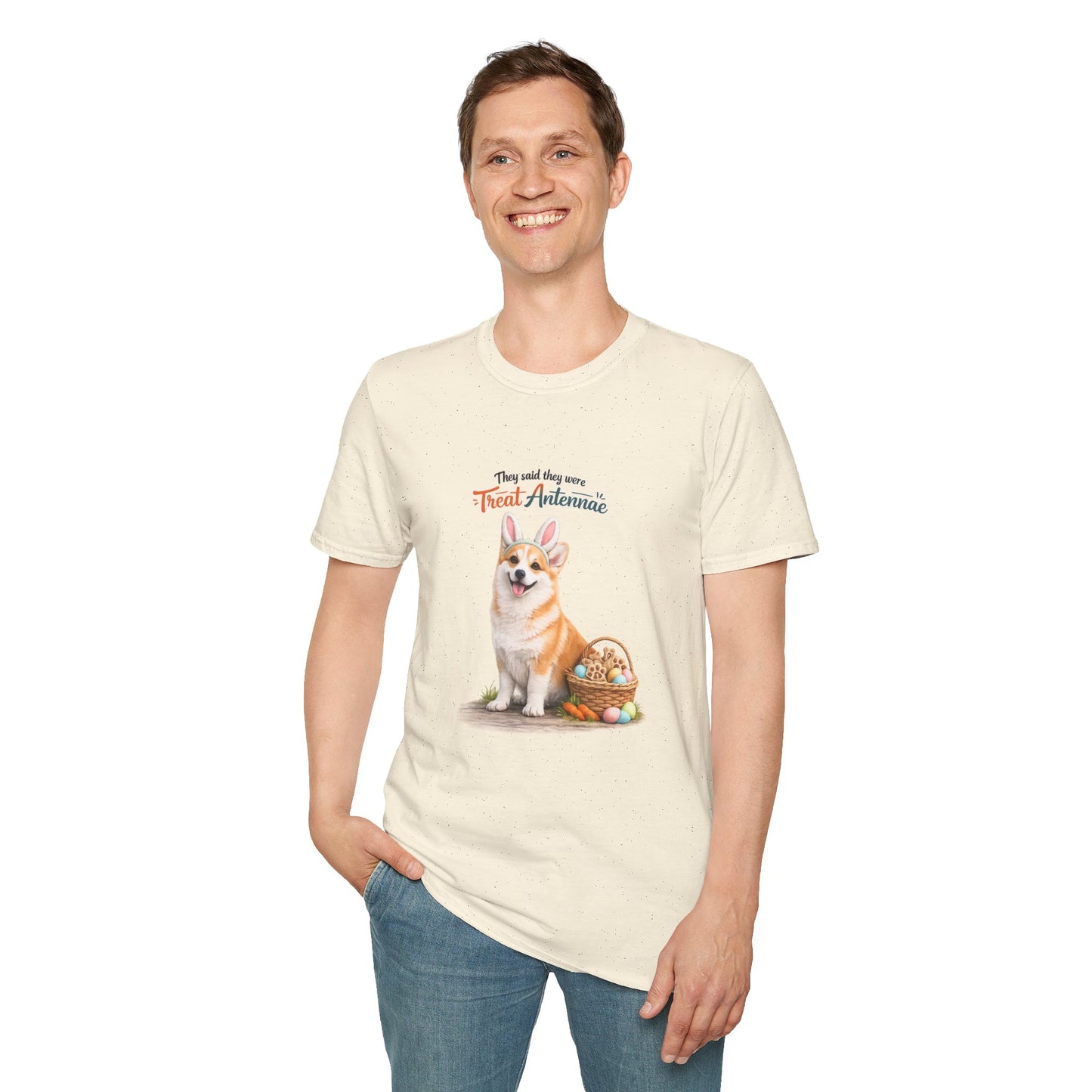 Corgi Treat Antenna™ – Easter Dog Lover Tee