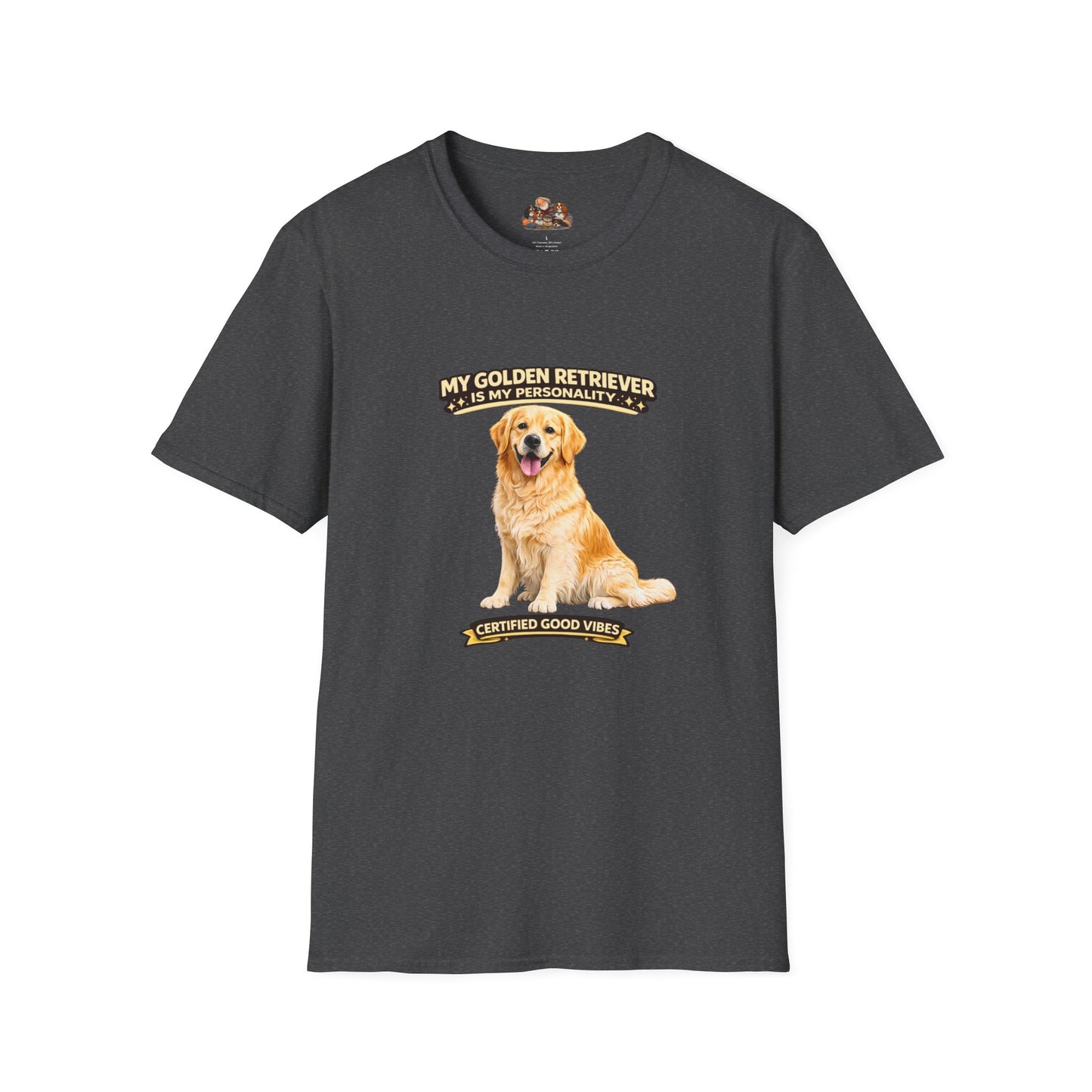My Golden Retriever Is My Personality -- Personalized Dog Breed T-Shirt
