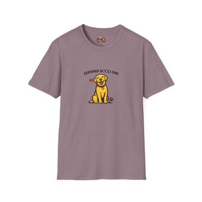 Certified Good Girl  —  Soft-Color Minimalist Family Collection For Adult Dog Lovers