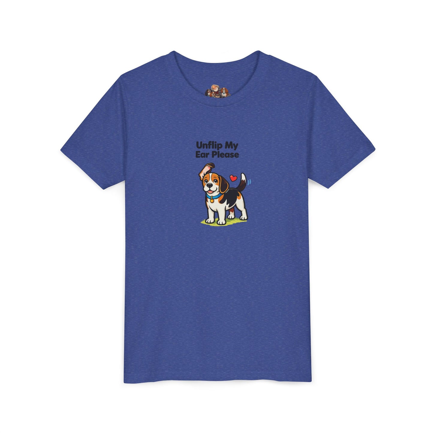 Unflip My Ear Please -- Youth Dog Lover Tee