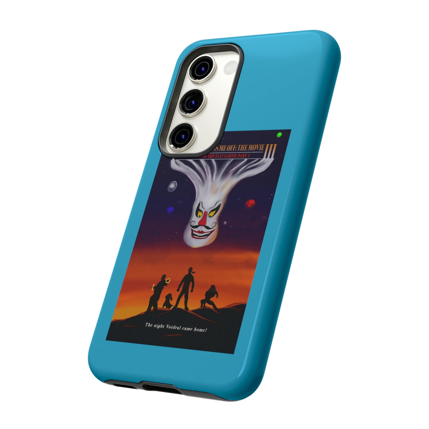 Dawn Of The Flat Earth: Part I Tough Phone Case (turquoise)