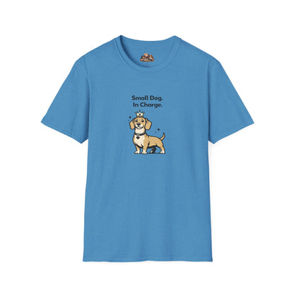 Small Dog. In Charge.  —  Soft-Color Minimalist Family Collection For Adult Dog Lovers
