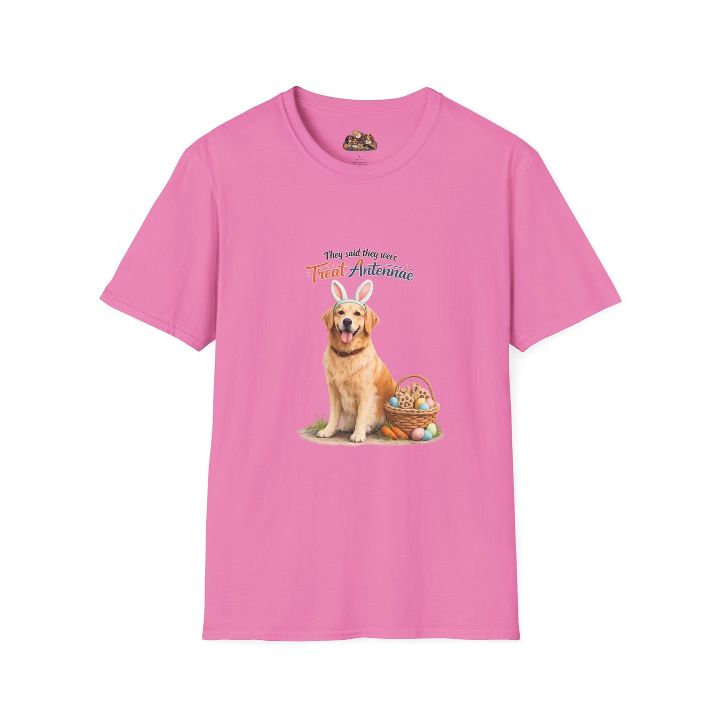 Golden Retriever Treat Antenna™ – Easter Dog Lover Tee