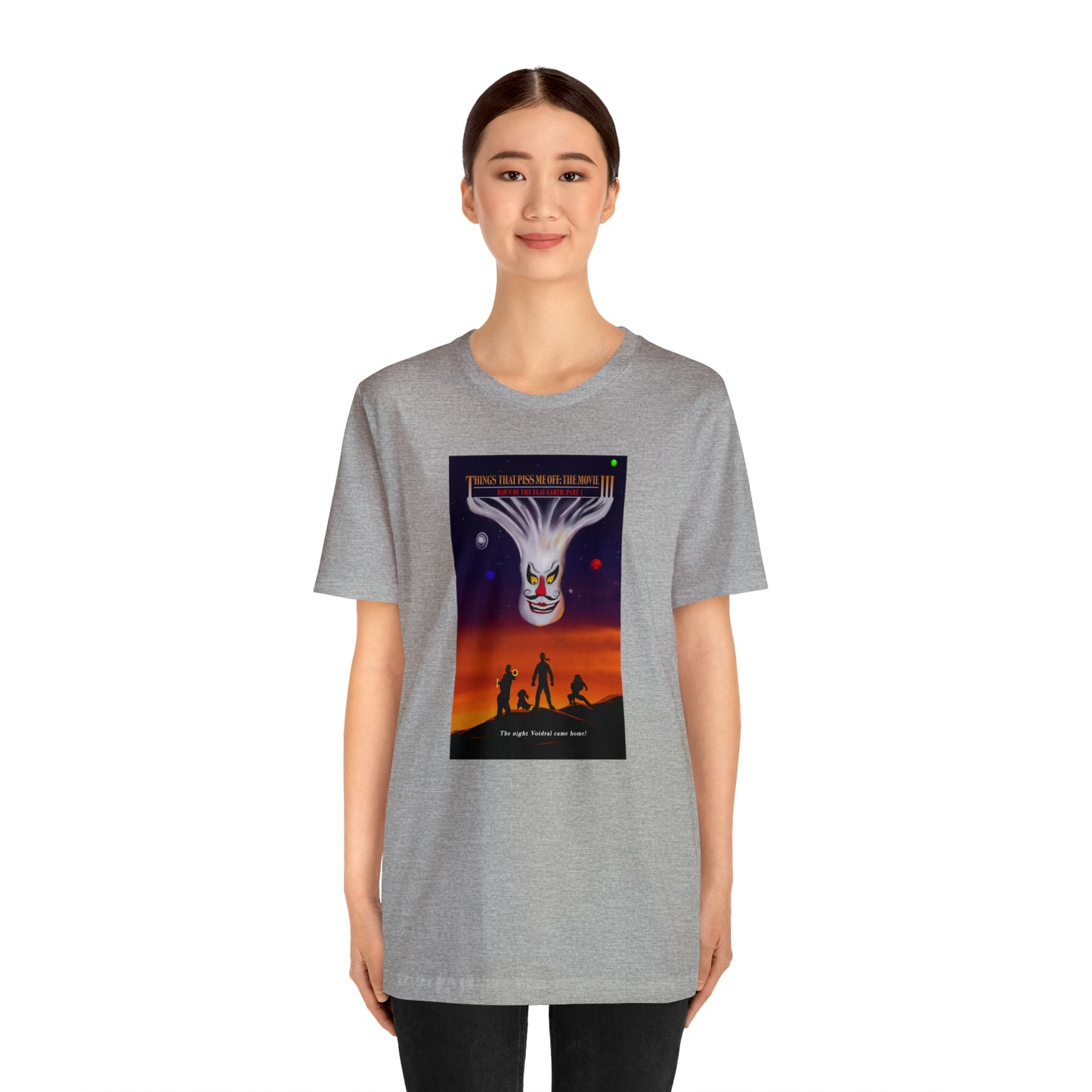 Dawn Of The Flat Earth: Part I Unisex Jersey Short Sleeve Tee