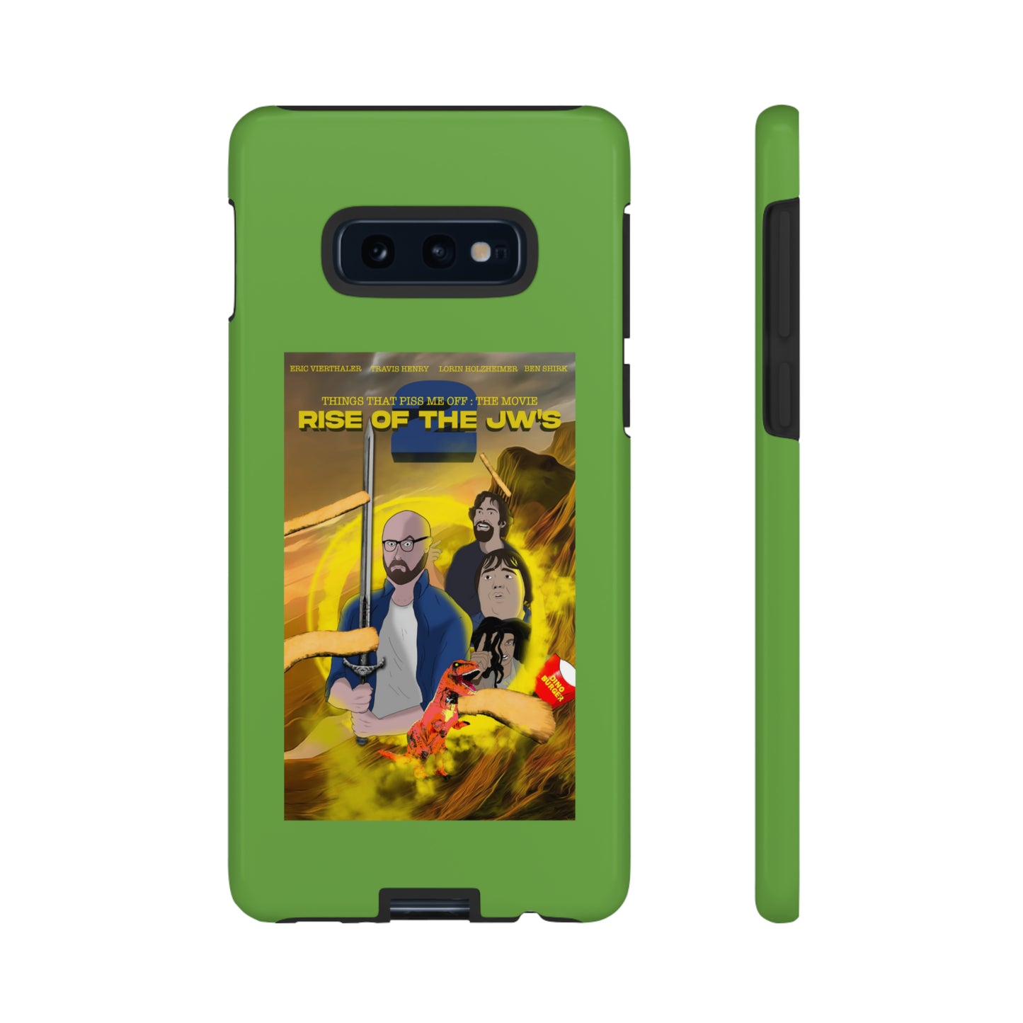 Rise Of The JW's Tough Phone Case (green)