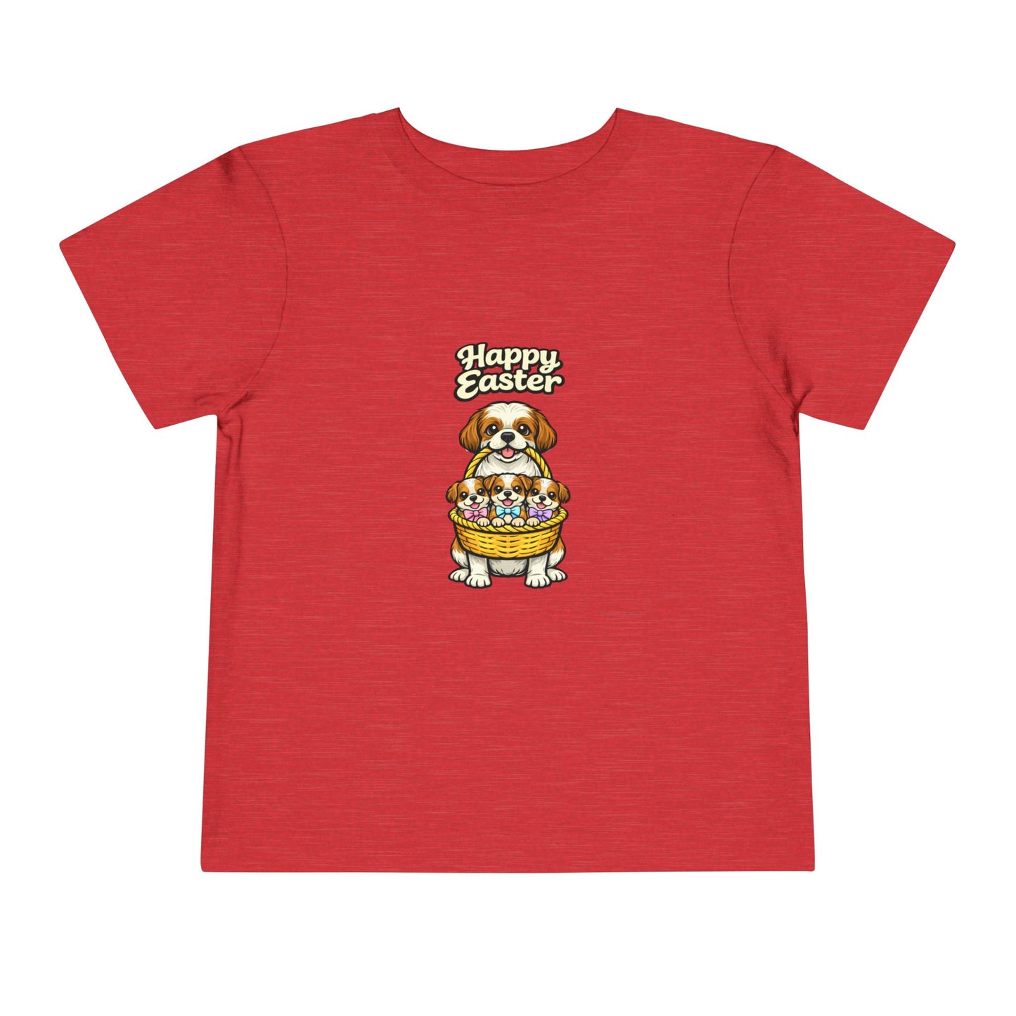 Shih Tzu Family Happy Easter -- Toddler Dog Lover Tee