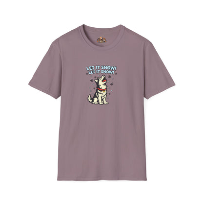 Let It Snow! Let It Snow!  —  Soft-Color Minimalist Family Collection For Adult Dog Lovers