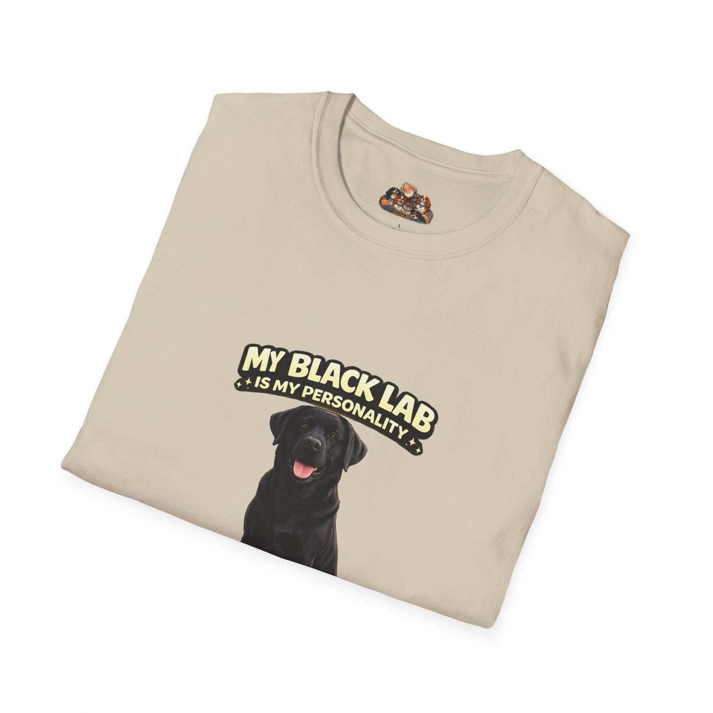 My Black Lab is My Personality – The Gentle Soul – Personalized Dog Breed Shirt