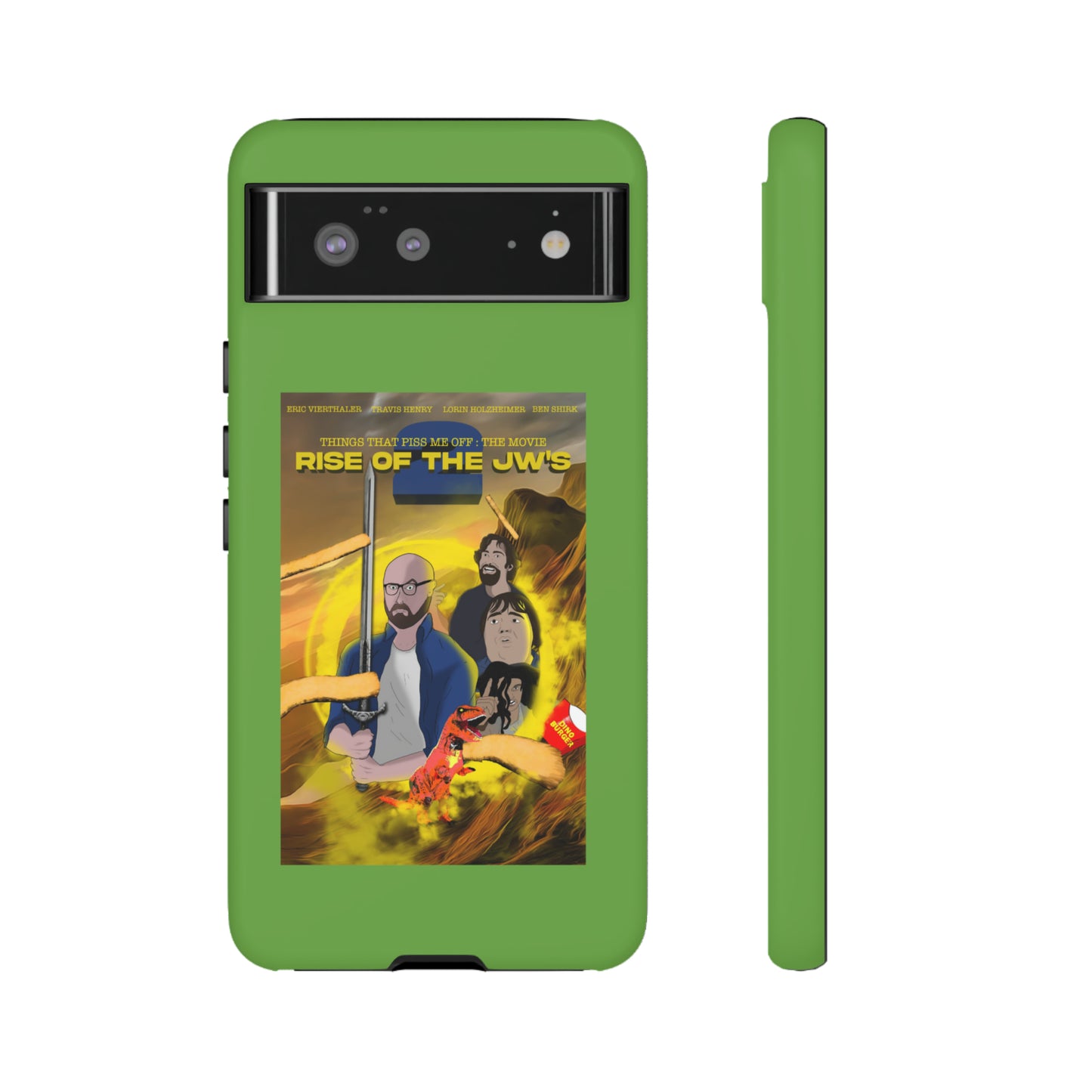 Rise Of The JW's Tough Phone Case (green)