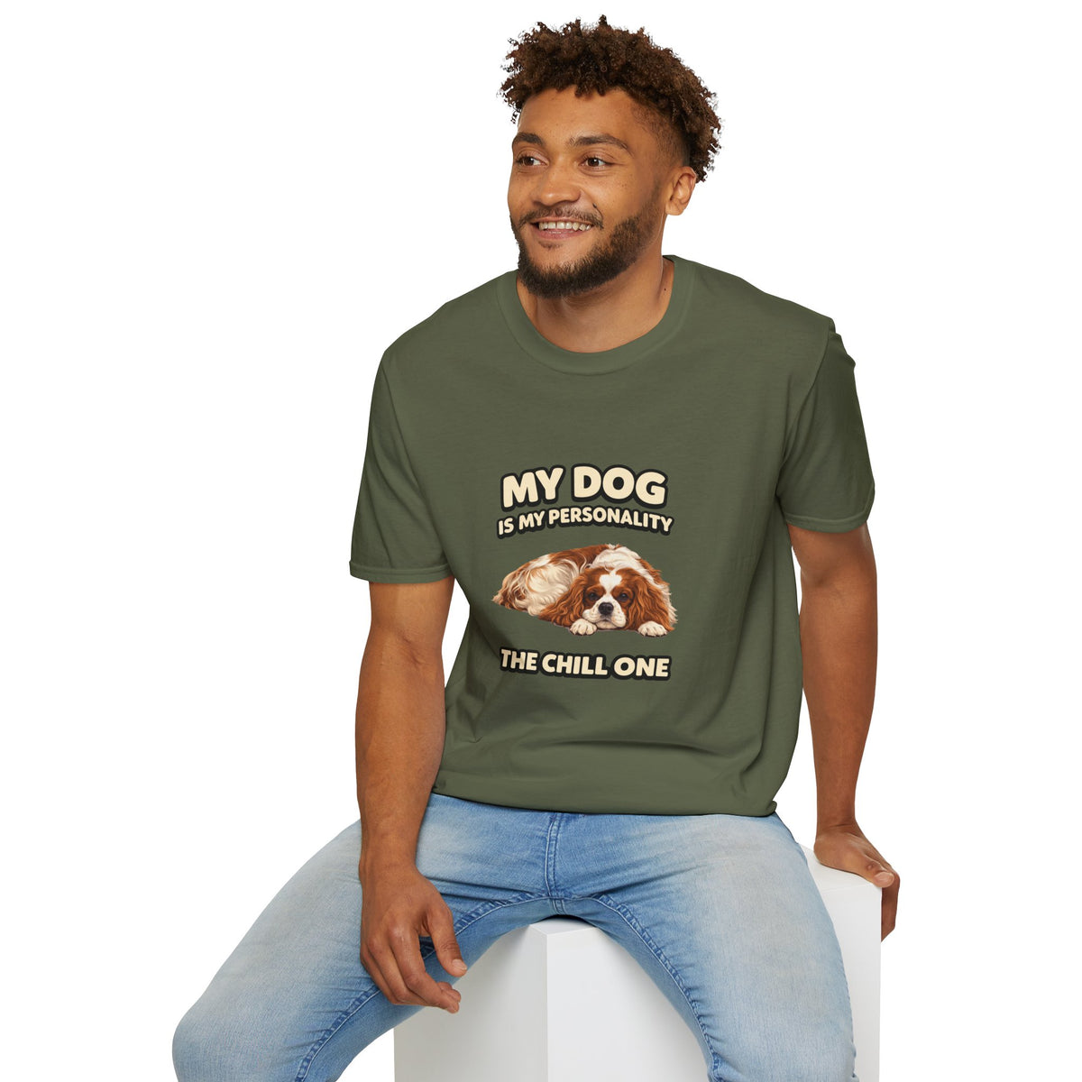 My Dog Is My Personality – "The Chill One" – Personalized Custom Dog Shirt
