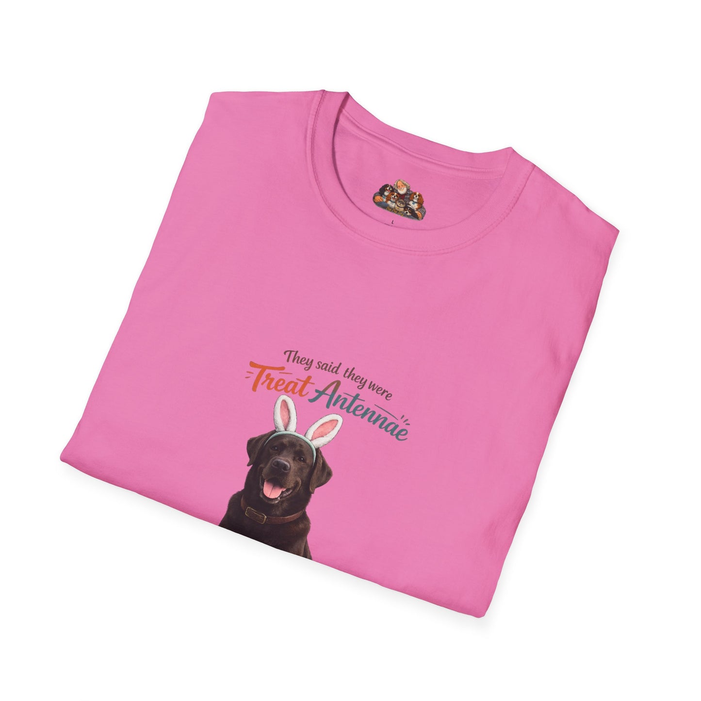 Chocolate Lab Treat Antenna™ – Easter Dog Lover Tee