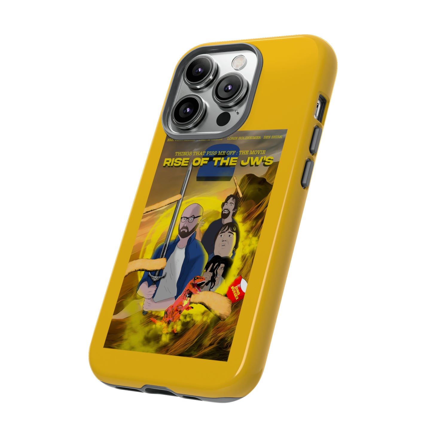 Rise Of The JW's Tough Phone  Case yellow)